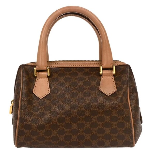 Celine Brown Macadam Handbag M14 196167 - Picture 1 of 10
